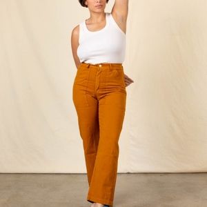 Big Bud Press work pants - spicy mustard - M